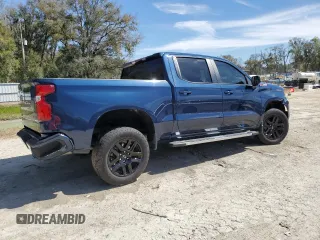 2023 Chevrolet Silverado 1500 RST with VIN 2GCUDEED3P1102891, listed as a Copart auction lot 47861045 with 50,034 mi miles and Salvage Title. Bid and sale history available at DreamBid. Image 3.