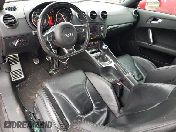 2008 Audi TT 3.2L with VIN TRUDD38J981023227, listed as a Copart auction lot 81198074 with 81,465 mi miles and Salvage Title. Bid and sale history available at carsss.com. Image 8.