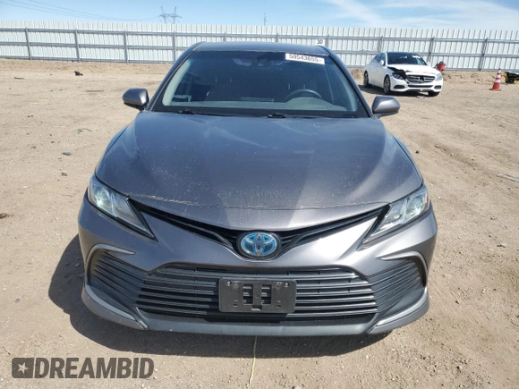 2021 Toyota Camry Hybrid LE with VIN 4T1C31AK2MU553138, listed as a Copart auction lot 50543655 with 167,242 mi miles and Salvage Title. Bid and sale history available at carsss.com. Image 5.