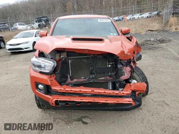 2017 Toyota Tacoma SR5 with VIN 5TFCZ5AN2HX091446, listed as a Copart auction lot 50741535 with 71,964 mi miles and Salvage Title. Bid and sale history available at carsss.com. Image 5.