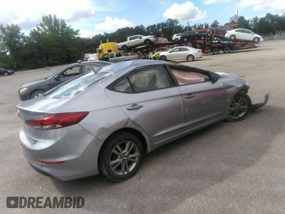 2017 Hyundai Elantra SE with VIN 5NPD84LF0HH031202, listed as a IAAI auction lot 42603045 with Not provided miles and . Bid and sale history available at DreamBid. Image 4.