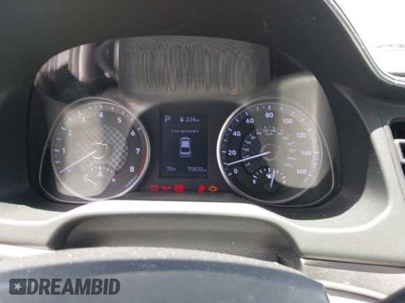 2020 Hyundai Elantra SEL with VIN 5NPD84LF9LH614568, listed as a IAAI auction lot 42203840 with 70,832 mi miles and . Bid and sale history available at DreamBid. Image 7.