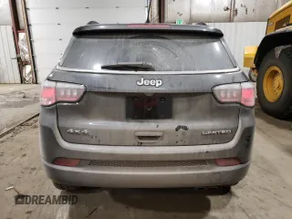 2020 Jeep Compass Limited with VIN 3C4NJDCB5LT208633, listed as a Copart auction lot 46477295 with 77,113 mi miles and Salvage Title. Bid and sale history available at carsss.com. Image 6.