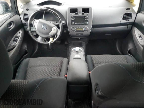 2015 Nissan LEAF SV with VIN 1N4AZ0CP4FC329980, listed as a Copart auction lot 51657903 with 70,645 mi miles. Bid and sale history available at carsss.com. Image 8.