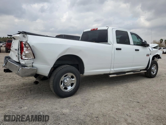 2012 Ram 2500 ST with VIN 3C6UD5HL7CG226173, listed as a Copart auction lot 44762735 with 133,183 mi miles and Salvage Title. Bid and sale history available at carsss.com. Image 3.