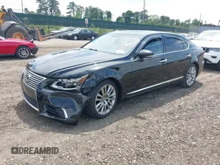 2014 Lexus LS 460 L with VIN JTHDL5EF5E5006176, listed as a IAAI auction lot 42612770 with 124,168 mi miles and . Bid and sale history available at DreamBid. Image 2.