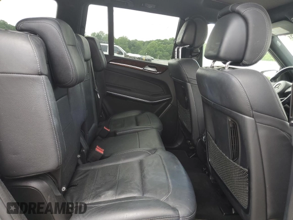 2018 Mercedes-Benz GLS 550 with VIN 4JGDF7DEXJB134109, listed as a Copart auction lot 56599125 with 62,280 mi miles and Salvage title. Bid and sale history available at DreamBid. Image 11.