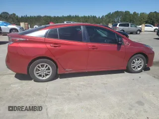 2016 Toyota Prius Four with VIN JTDKARFUXG3516895, listed as a Copart auction lot 50698235 with 301,125 mi miles and Salvage Title. Bid and sale history available at carsss.com. Image 3.