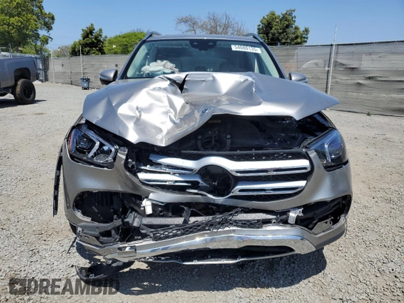 2021 Mercedes-Benz GLE 450 with VIN 4JGFB5KE3MA500840, listed as a Copart auction lot 54080135 with 35,614 mi miles and Salvage title. Bid and sale history available at DreamBid. Image 5.