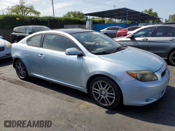 2007 Scion tC Spec with VIN JTKDE167270167234, listed as a Copart auction lot 53991915 with 157,207 mi miles and Salvage Title. Bid and sale history available at carsss.com. Image 4.