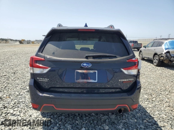2020 Subaru Forester Special Sports with VIN JF2SKALCXLH419897, listed as a Copart auction lot 60259145 with 82,039 mi miles and Salvage title. Bid and sale history available at DreamBid. Image 6.