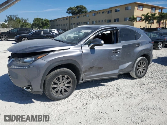 2017 Lexus NX with VIN JTJYARBZ7H2081639, listed as a Copart auction lot 49399685 with 62,218 mi miles and Salvage Title. Bid and sale history available at carsss.com. Image 1.