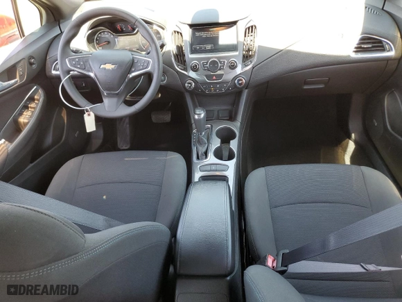 2017 Chevrolet Cruze LT with VIN 3G1BE6SMXHS513654, listed as a Copart auction lot 52231265 with 52,196 mi miles and Salvage Title. Bid and sale history available at carsss.com. Image 8.