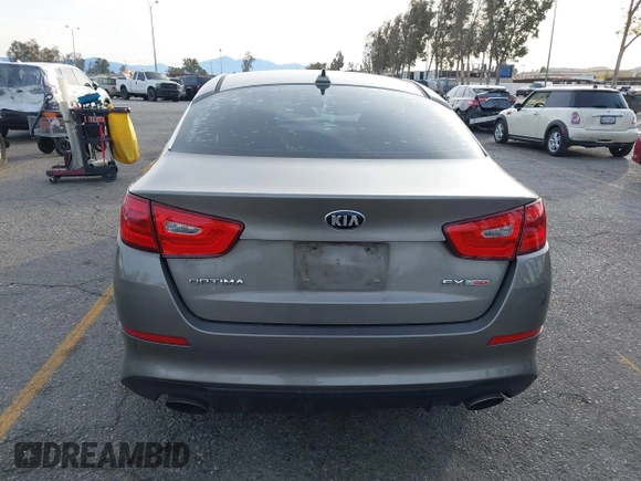 2014 Kia Optima SX Turbo with VIN 5XXGR4A63EG291596, listed as a IAAI auction lot 41385491 with 265,017 mi miles and . Bid and sale history available at DreamBid. Image 16.