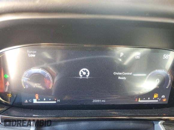 2023 Jeep Grand Wagoneer with VIN 1C4SJRDP7PS503265, listed as a Copart auction lot 47933515 with 20,091 mi miles and Salvage title. Bid and sale history available at DreamBid. Image 9.