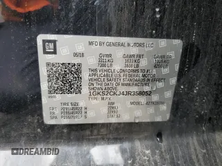 2018 GMC Yukon Denali with VIN 1GKS2CKJ4JR358052, listed as a Copart auction lot 51681415 with 115,509 mi miles and Clean Title. Bid and sale history available at carsss.com. Image 13.