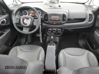 2014 FIAT 500L Lounge with VIN ZFBCFACHXEZ024704, listed as a Copart auction lot 43133285 with 111,279 mi miles and Salvage Title. Bid and sale history available at carsss.com. Image 8.