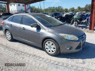 2012 Ford Focus SE with VIN 1FAHP3F29CL444589, listed as a IAAI auction lot 40710287 with 1 mi miles. Bid and sale history available at carsss.com. Image 1.