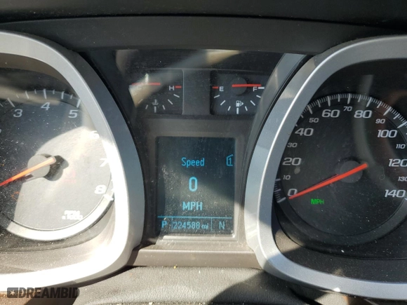 2012 Chevrolet Equinox LT w/2LT with VIN 2GNALPEK8C6320605, listed as a Copart auction lot 47890465 with 224,588 mi miles and Clean Title. Bid and sale history available at carsss.com. Image 9.