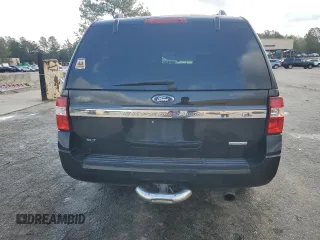 2015 Ford Expedition Max XLT with VIN 1FMJK1HT7FEF13627, listed as a Copart auction lot 51187075 with 215,325 mi miles and Salvage title. Bid and sale history available at DreamBid. Image 6.