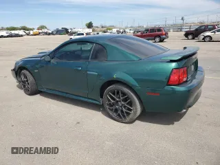 2002 Ford Mustang GT Deluxe with VIN 1FAFP42X92F142747, listed as a Copart auction lot 53549025 with Not provided miles and Salvage title. Bid and sale history available at DreamBid. Image 2.