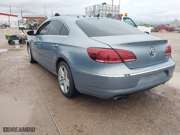 2013 Volkswagen CC Sport with VIN WVWBN7AN7DE503417, listed as a IAAI auction lot 41205584 with 185,437 mi miles. Bid and sale history available at carsss.com. Image 3.