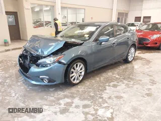 2014 Mazda 3 S Grand Touring with VIN JM1BM1W31E1182703, listed as a IAAI auction lot 41470742 with 123,956 mi miles and . Bid and sale history available at DreamBid. Image 19.