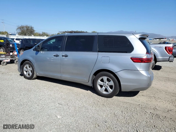 2015 Toyota Sienna L with VIN 5TDZK3DC6FS647841, listed as a Copart auction lot 46359365 with 102,916 mi miles and Salvage Title. Bid and sale history available at carsss.com. Image 2.