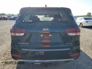 2017 Kia Sorento SX with VIN 5XYPKDA58HG238887, listed as a Copart auction lot 57353155 with 72,914 mi miles and Salvage title. Bid and sale history available at DreamBid. Image 6.