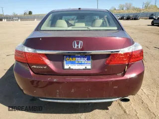 2013 Honda Accord EX-L with VIN 1HGCR2F88DA043689, listed as a Copart auction lot 52606555 with 135,000 mi miles and Clean Title. Bid and sale history available at DreamBid. Image 6.