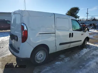 2022 Ram ProMaster City Cargo Tradesman with VIN ZFBHRFABXN6W46018, listed as a Copart auction lot 89099025 with Not Provided miles and Salvage Title. Bid and sale history available at DreamBid. Image 3.