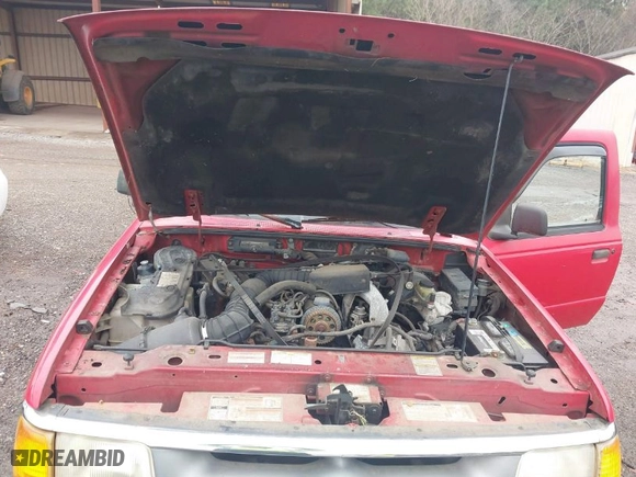1997 Ford Ranger XL with VIN 1FTCR14A1VPA56362, listed as a IAAI auction lot 41572393 with 147,073 mi miles. Bid and sale history available at carsss.com. Image 10.