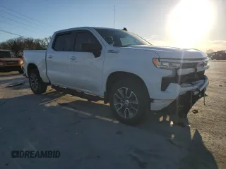 2023 Chevrolet Silverado 1500 RST with VIN 2GCUDEED5P1130952, listed as a Copart auction lot 48106945 with 19,542 mi miles and Clean Title. Bid and sale history available at DreamBid. Image 4.