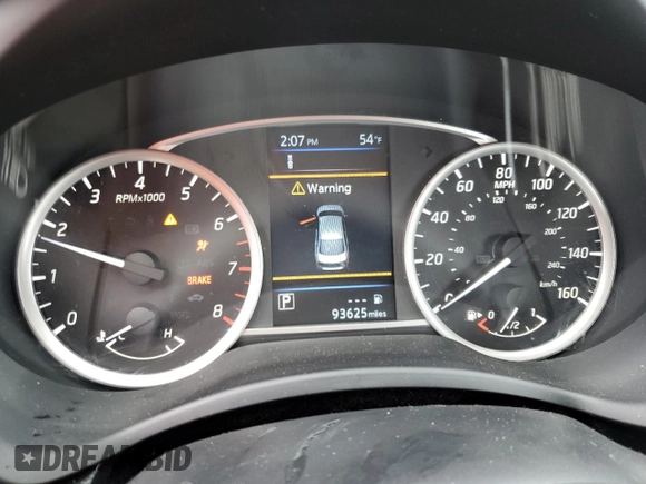 2019 Nissan Sentra S with VIN 3N1AB7AP1KY350316, listed as a Copart auction lot 49896855 with 93,625 mi miles and Salvage Title. Bid and sale history available at DreamBid. Image 9.