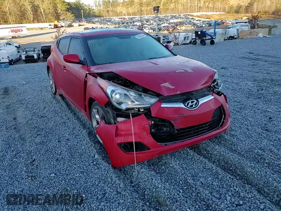 2012 Hyundai Veloster w/Black Int with VIN KMHTC6AD3CU071629, listed as a Copart auction lot 50325325 with 64,351 mi miles and Salvage title. Bid and sale history available at DreamBid. Image 11.