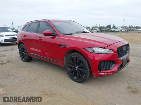 2017 Jaguar F-Pace S with VIN SADCM2BV8HA099750, listed as a IAAI auction lot 42035692 with 63,301 mi miles and . Bid and sale history available at DreamBid. Image 1.