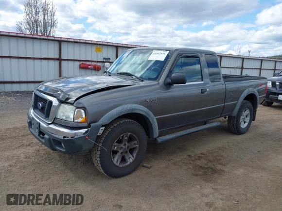 2004 Ford Ranger XL Fleet with VIN 1FTZR45E94PB64711, listed as a IAAI auction lot 41992841 with 224,341 mi miles. Bid and sale history available at carsss.com. Image 2.