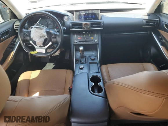 2020 Lexus IS 300 with VIN JTHDA1D26L5106796, listed as a Copart auction lot 61302775 with 63,600 mi miles and Salvage title. Bid and sale history available at DreamBid. Image 8.