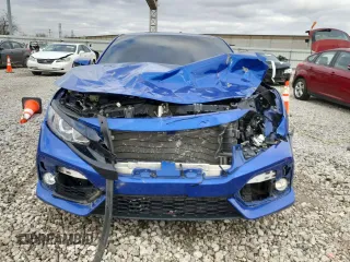 2017 Honda Civic Si with VIN 2HGFC3A5XHH753301, listed as a Copart auction lot 51125385 with 66,238 mi miles and Salvage Title. Bid and sale history available at DreamBid. Image 5.