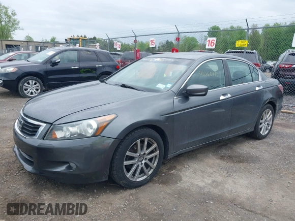 2010 Honda Accord EX-L z VIN 1HGCP3F86AA005692, wystawiony jako IAAI lot #42260882 z przebiegiem 172 649 mil mil oraz . Historia ofert i sprzedaży dostępna na DreamBid. Obrazek 2.