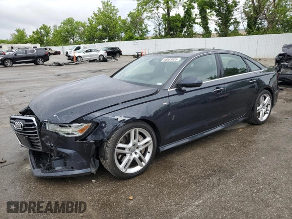 2016 Audi A6 Premium Plus z VIN WAUGFAFC5GN166805, wystawiony jako Copart lot #56663005 z przebiegiem 101 794 mil mil oraz Szkoda całkowita • Salvage title. Historia ofert i sprzedaży dostępna na DreamBid. Obrazek 1.
