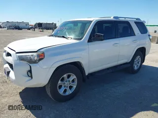 2017 Toyota 4Runner SR5 with VIN JTEZU5JR8H5153693, listed as a IAAI auction lot 41819843 with 56,957 mi miles and . Bid and sale history available at DreamBid. Image 16.