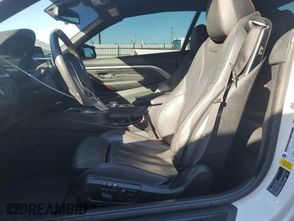 2015 BMW 4 Series 428i with VIN WBA3V7C59FP771942, listed as a Copart auction lot 83916574 with 46,840 mi miles and Salvage Title. Bid and sale history available at carsss.com. Image 7.