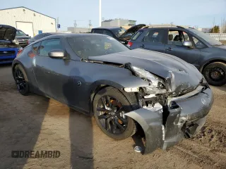 2017 Nissan 370Z with VIN JN1AZ4EH6HM952752, listed as a Copart auction lot 47127605 with 45,850 mi miles and Salvage title. Bid and sale history available at DreamBid. Image 4.