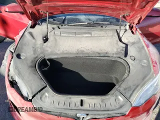 2021 Tesla Model S Plaid z VIN 5YJSA1E65MF435922, wystawiony jako Copart lot #77417854 z przebiegiem Nie podano mil oraz Szkoda całkowita • Salvage title. Historia ofert i sprzedaży dostępna na DreamBid. Obrazek 12.