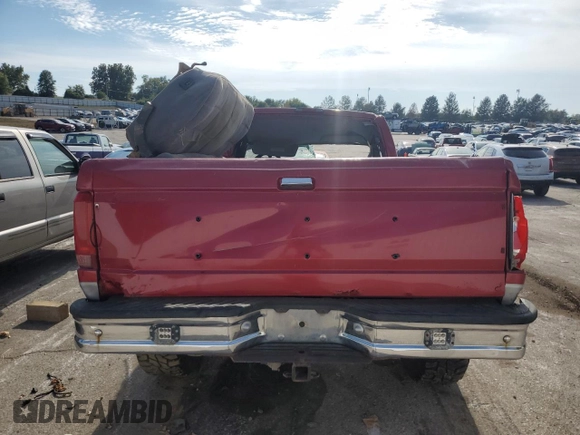 1995 Ford F-150 with VIN 1FTEF14H2SLA80123, listed as a Copart auction lot 72199724 with 0 mi miles and Salvage Title. Bid and sale history available at carsss.com. Image 6.