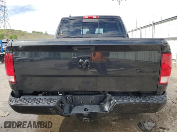 2018 Ram 1500 Big Horn z VIN 1C6RR7LG4JS170955, wystawiony jako Copart lot #56495005 z przebiegiem 113 549 mil mil oraz Szkoda całkowita • Salvage title. Historia ofert i sprzedaży dostępna na DreamBid. Obrazek 6.