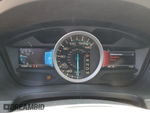 2014 Ford Explorer XLT with VIN 1FM5K7D87EGA08681, listed as a Copart auction lot 57788775 with 103,607 mi miles and Salvage title. Bid and sale history available at DreamBid. Image 9.