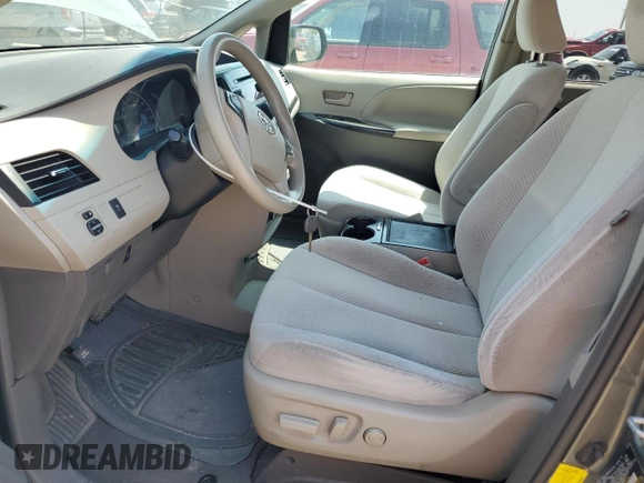 2013 Toyota Sienna LE AAS with VIN 5TDKK3DC5DS284804, listed as a Copart auction lot 60161435 with 126,399 mi miles and Salvage title. Bid and sale history available at DreamBid. Image 7.