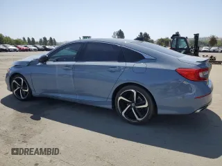 2021 Honda Accord Sport with VIN 1HGCV1F36MA122661, listed as a Copart auction lot 59363855 with 51,445 mi miles and Salvage title. Bid and sale history available at DreamBid. Image 2.